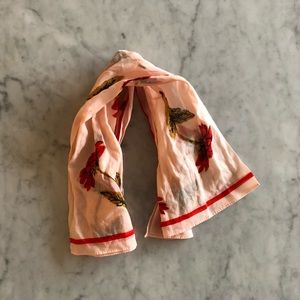 Madewell pink scarf